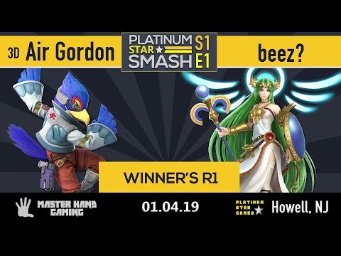 Platinum Star Smash S1E1 - 3D | Air Gordon (Falco) vs beez? (Palutena) - Winner's R1