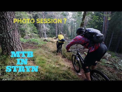 MTB IN STRYN - How to follow a PRO mountain biker