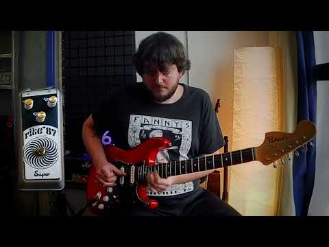 SÚPER rite'67 - Silicon Fuzz based on 1967 Mosrite FUZZrite spec