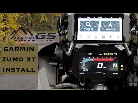 How to install Garmin Zumo XT on a BMW GS/GSA using factory wiring