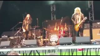 DEPARTED - "Steal Your Crown" - Opening for STATUS QUO (Parc y Stadium, Llanelli)