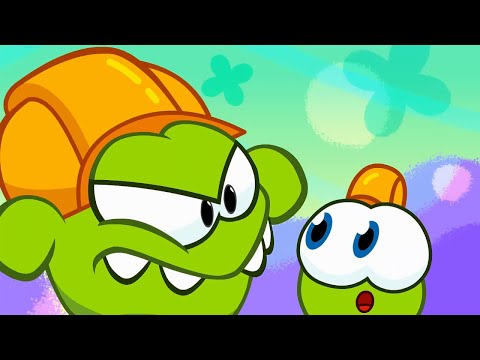 Om Nom Stories 💚 Building A Tree House (Cut the Rope) Super-Noms 💚 Super ToonsTV