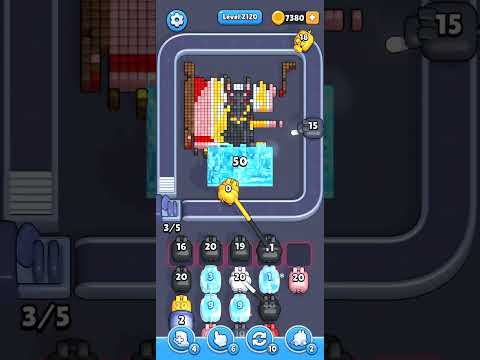 Pixel Flow Level 2120 Walkthrough