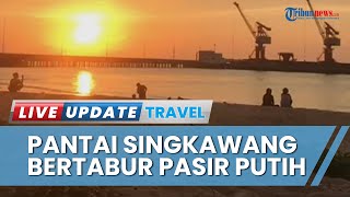 Indahnya Pantai Gratis di Singkawang, Suguhkan Pesona Pasir Putih dan Pemandangan Laut Natuna