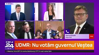 Studio politic. Adrian Veștea caută în continuare o majoritate