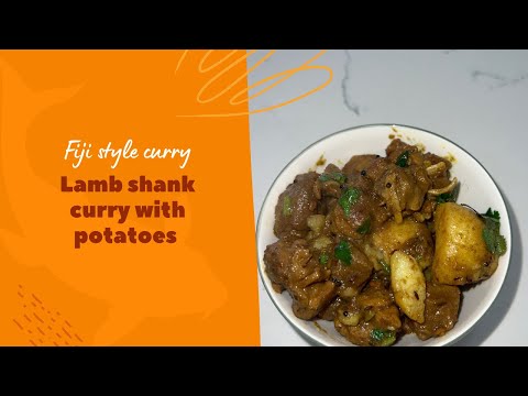 Fiji style lamb shank curry with potatoes | winter comfort | Fiji style curry
