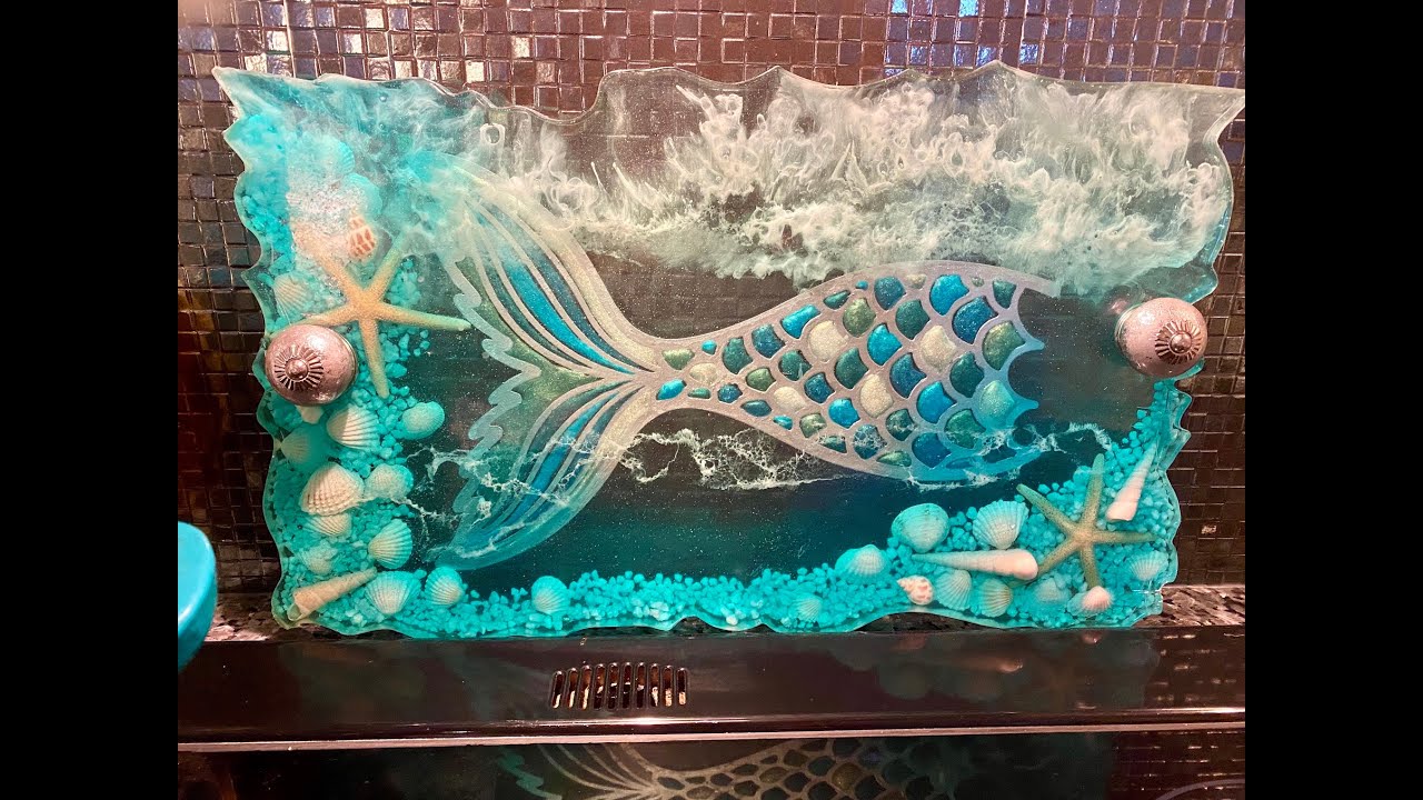 #36 Mermaid Tail Tray