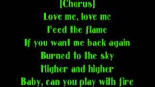 Hilary Duff -Play With Fire (Lyrics)