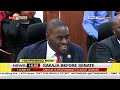 Governor Sakaja appears before Senate Committee to respond to disaster management in Nairobi