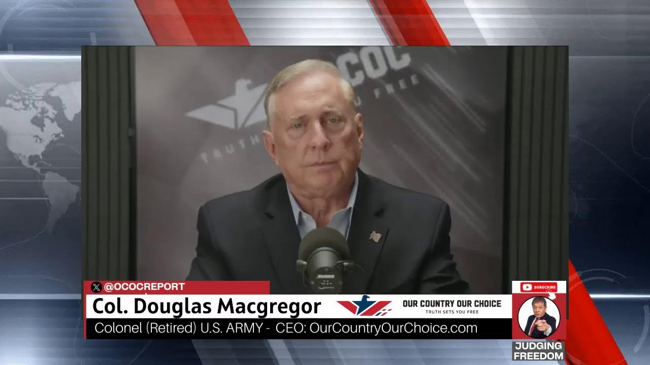 COL. Douglas Macgregor  :  Egypt Ready for War with Israel.
