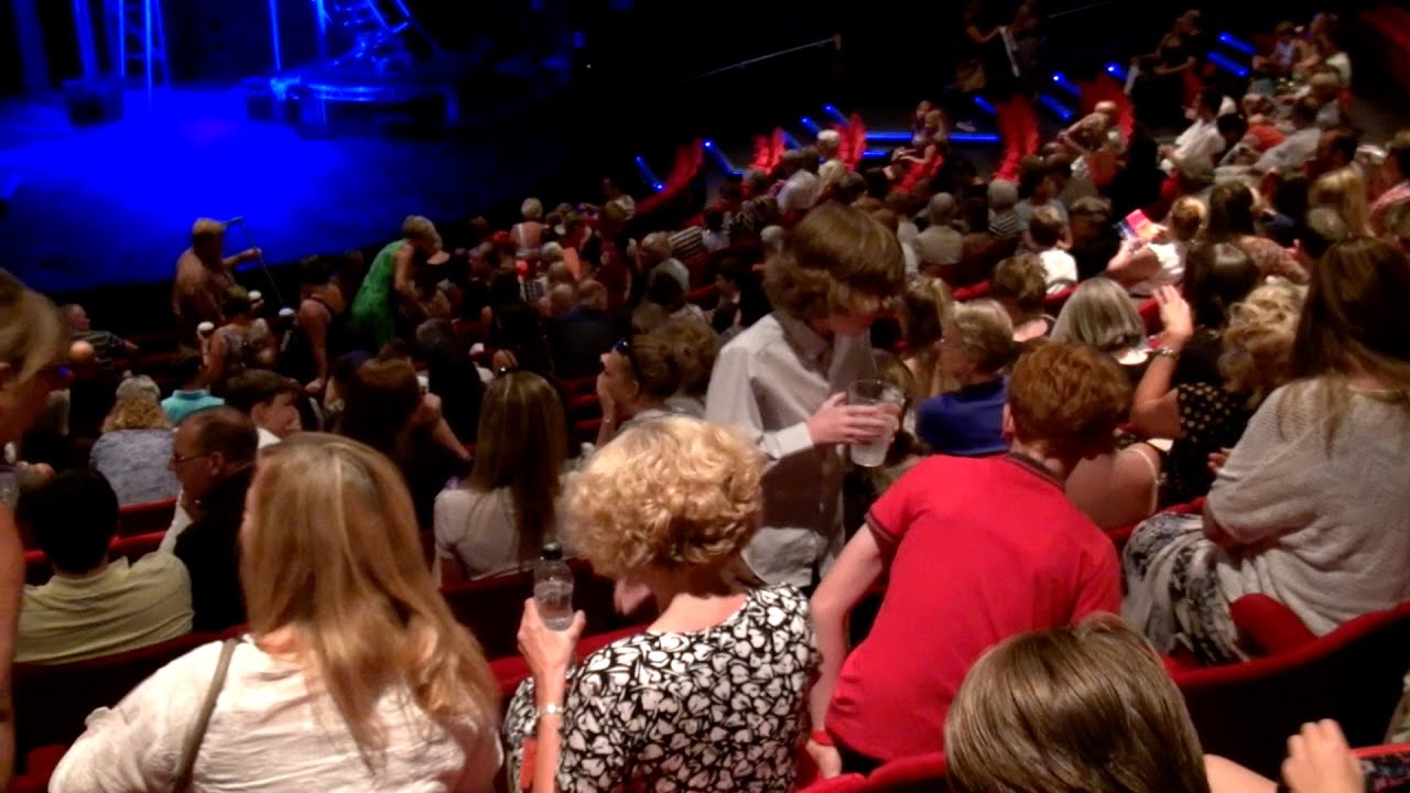 students working back stage at Derby Theatre