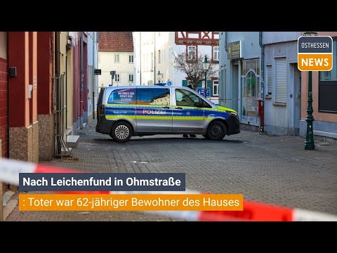 FULDA: After body found in Ohmstrasse: Deceased was 62-year-old resident of the house
