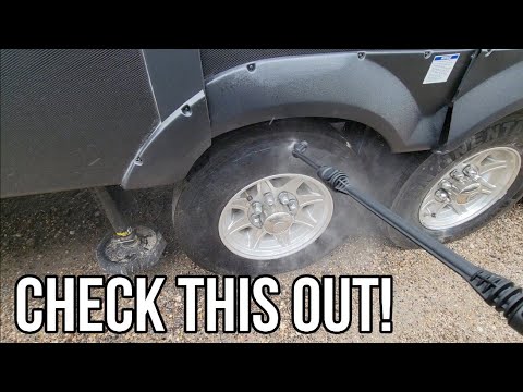 CORDLESS Power Cleaner from Lippert!  Check this out! Round 2!