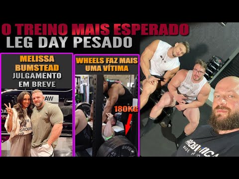 Zancanelli e Ramon fazem leg day com Pacho + Irmã de CBUM pode ser presa de novo? + Larry Wheels