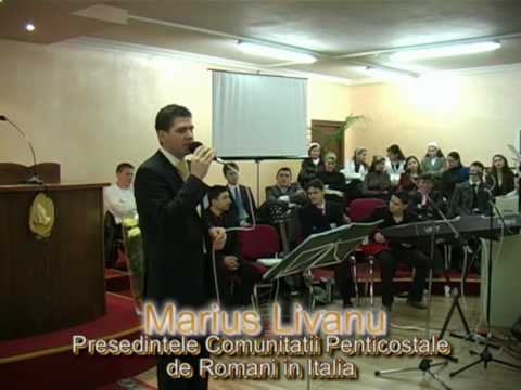 Marius Livanu- Tu esti fericirea -Inaugurare Biserica Betel Udine.mpg