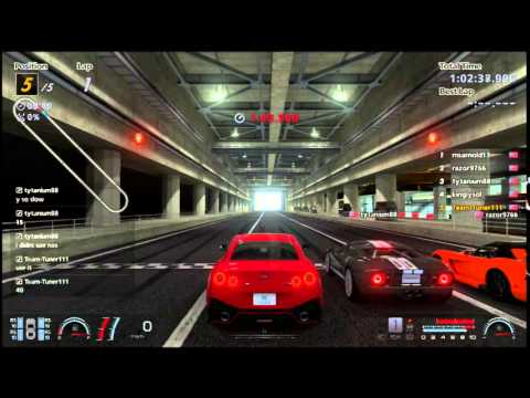 GT6 DRAG RACE  GTR VS FORD GT AND VIPER SRT '08