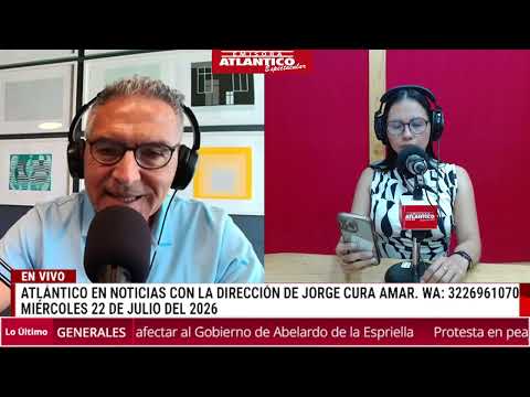 🎙️📻Resumen de Atlántico en Noticias - Miércoles 22 de julio de 2026
