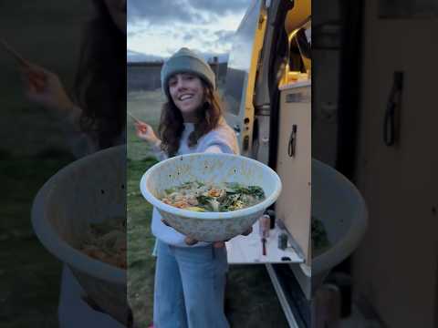 EASY MAKE-AHEAD RAMEN 🌶️🍜 Perfect for camping, meal prep, or a quick gluten-free dinner!