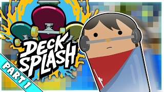 TONY HAWK MEETS SPLATOON - Decksplash (Alpha) - Part 1 (Exclusive Gameplay/Lets Play)
