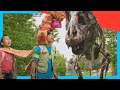 Dex Vs The Skeleton T Rex RUN Dinosaurs For Kids DinoKids