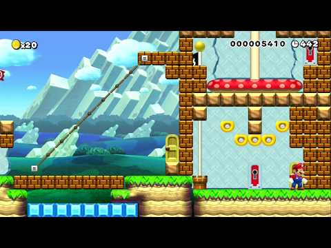 A real Adventure-Palace garden by Mini ~ SUPER MARIO MAKER ~ NO COMMENTARY 1bd
