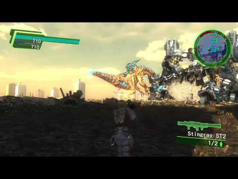 Earth Defense Force 4.1: The Shadow of New Despair Godzillas vs Mechs