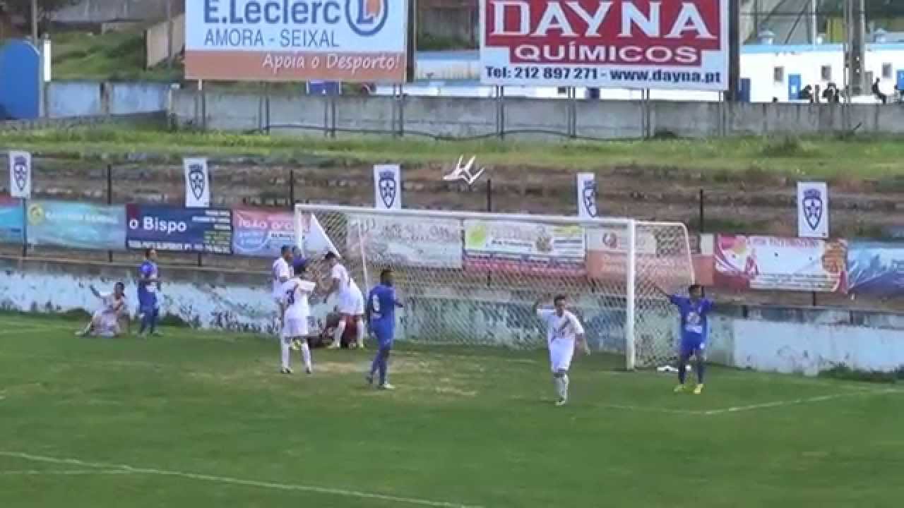 Amora FC 1 vs AC Arrentela 0 (resumo do jogo)