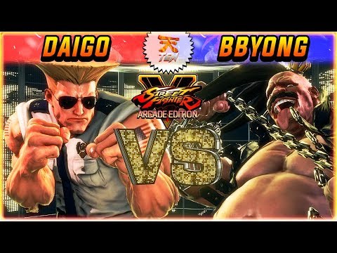 SFV/SF5: ARCADE EDITION ✪ DAIGO VS BBYONG (#2 BIRDIE & RANK 2) | RANKED MATCH 🎮 TEN