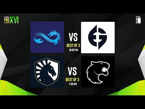 Evil Geniuses vs Eternal Fire | FURIA vs LIQUID | ESL Pro League S16 | Group D | Day 3 [ENG/FIL]