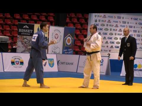 Judo Veterans EM 2012 Opole M4-73kg Finale Gamzatov(RUS) - Glyvuk(RUS)