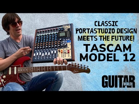 PORTASTUDIO meets THE FUTURE! Tascam Model 12 review, by Pete Thorn for Guitar World