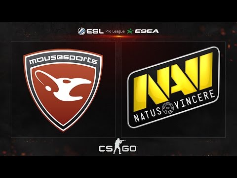CS:GO - mousesports vs. NaVi [Inferno] - ESL ESEA Pro League Season 2 - Week 1, Day 1