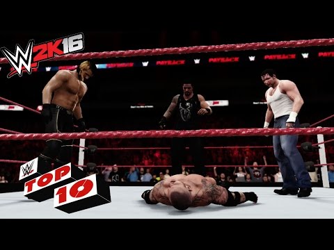 Top 10 OMG! Moments: WWE 2K16 Top 10