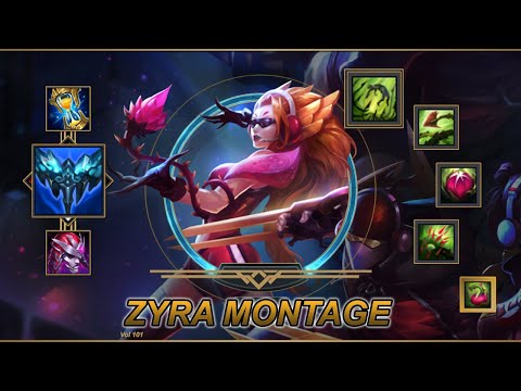Zyra Montage -//- Season 11 - Best Zyra Plays - " CC and CC " - League of Legends - #3