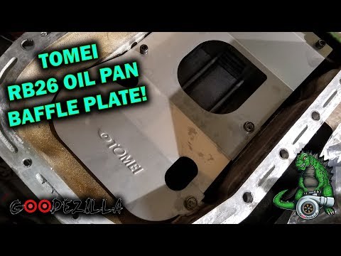 Tomei RB26 Oil Pan Baffle Plate Install