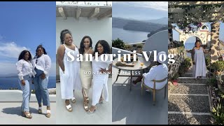 It’s a Travel Vlog | A Trip to Santorini, Greece | Mum's Birthday | I'm Back! | Girls Trip!