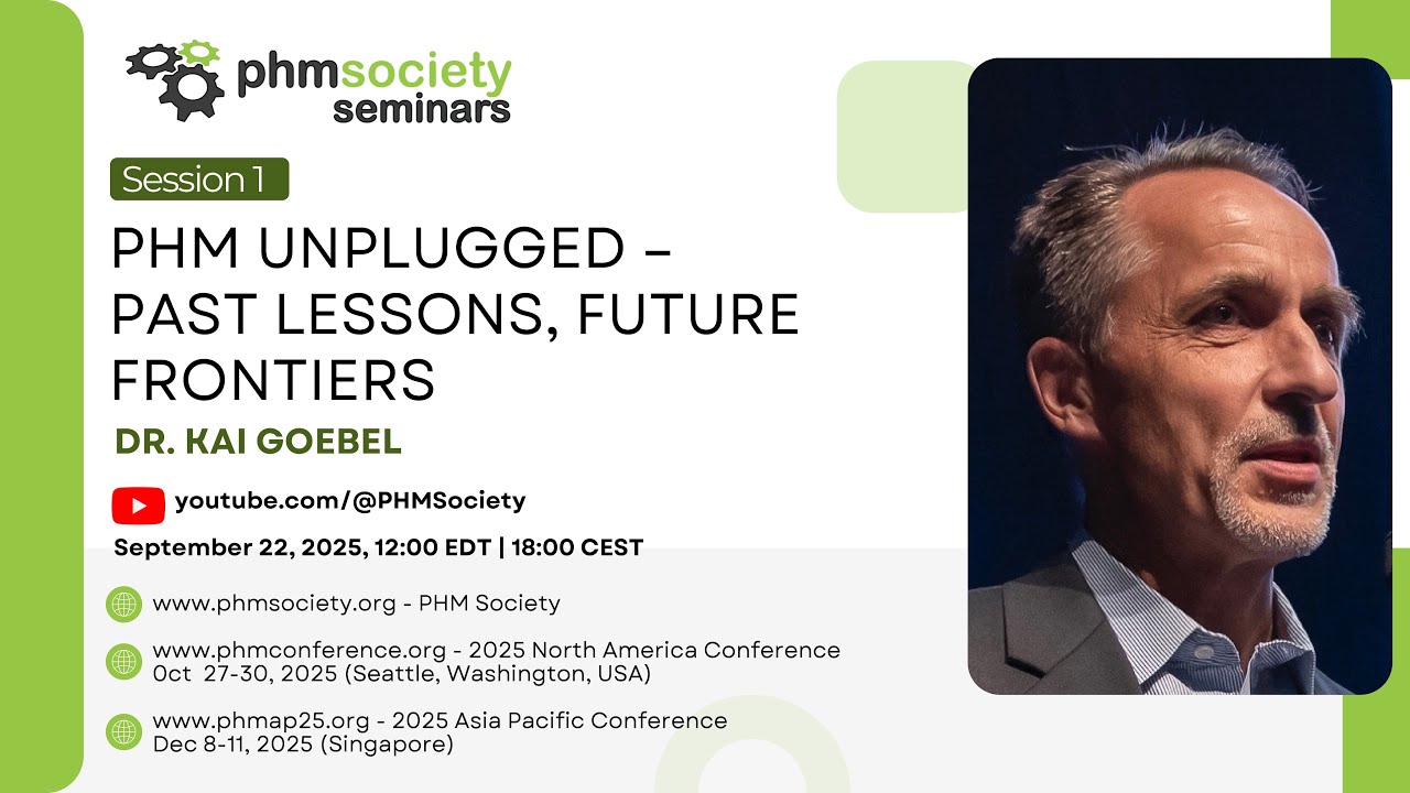 PHM Unplugged – Past Lessons, Future Frontiers