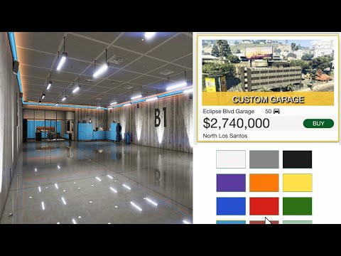 GTA 5 - BUYING The NEW 50 Car Garage! $2,740,000 - Drug Wars DLC
