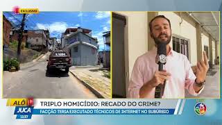 Quem execultou o trio de trabalhadores? | ALÔ JUCA | TV ARATU