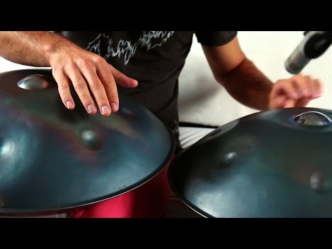 Manu Delago plays Two Handfuls of Sound on the Hang