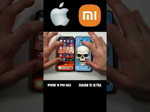 iphone 16 pro max vs Xiaomi 15 Ultra : Speed Test 💀🥵 #xiaomi #shorts