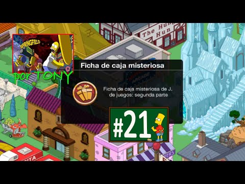 Los Simpson Springfield "Juegos'20: Cap. 21 - Tercera Ficha de la Caja Misteriosa" por Tony