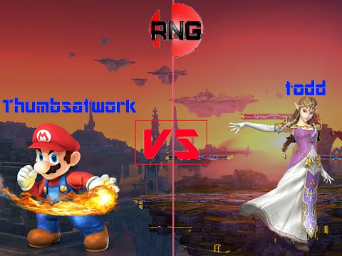 RNS4Tourney #1 - Thumbsatwork (Mario) vs todd (Zelda) - WR1