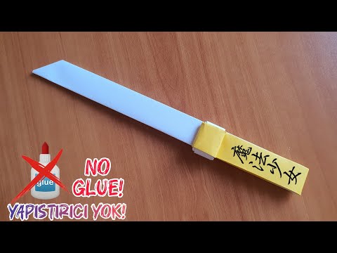 How To Make PAPER KNIFE