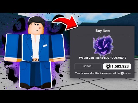 I ALMOST GOT COSMIC GAROU in The Strongest Battlegrounds