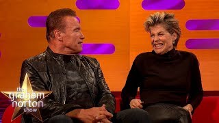 Arnold Schwarzenegger Finds Out Linda Hamilton Didn&#39;t Want To Work With Him | The Graham Norton Show