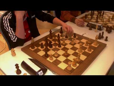 GM Bok Benjamin - Olsen Filip Boe, Caro Kann Advance variation, Blitz chess, Tal memorial