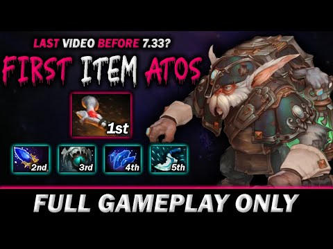 ENEMY CAN'T ESCAPE, Meepo first item Rod of Atos! Last video before 7.33? - Full Gameplay Meepo #388