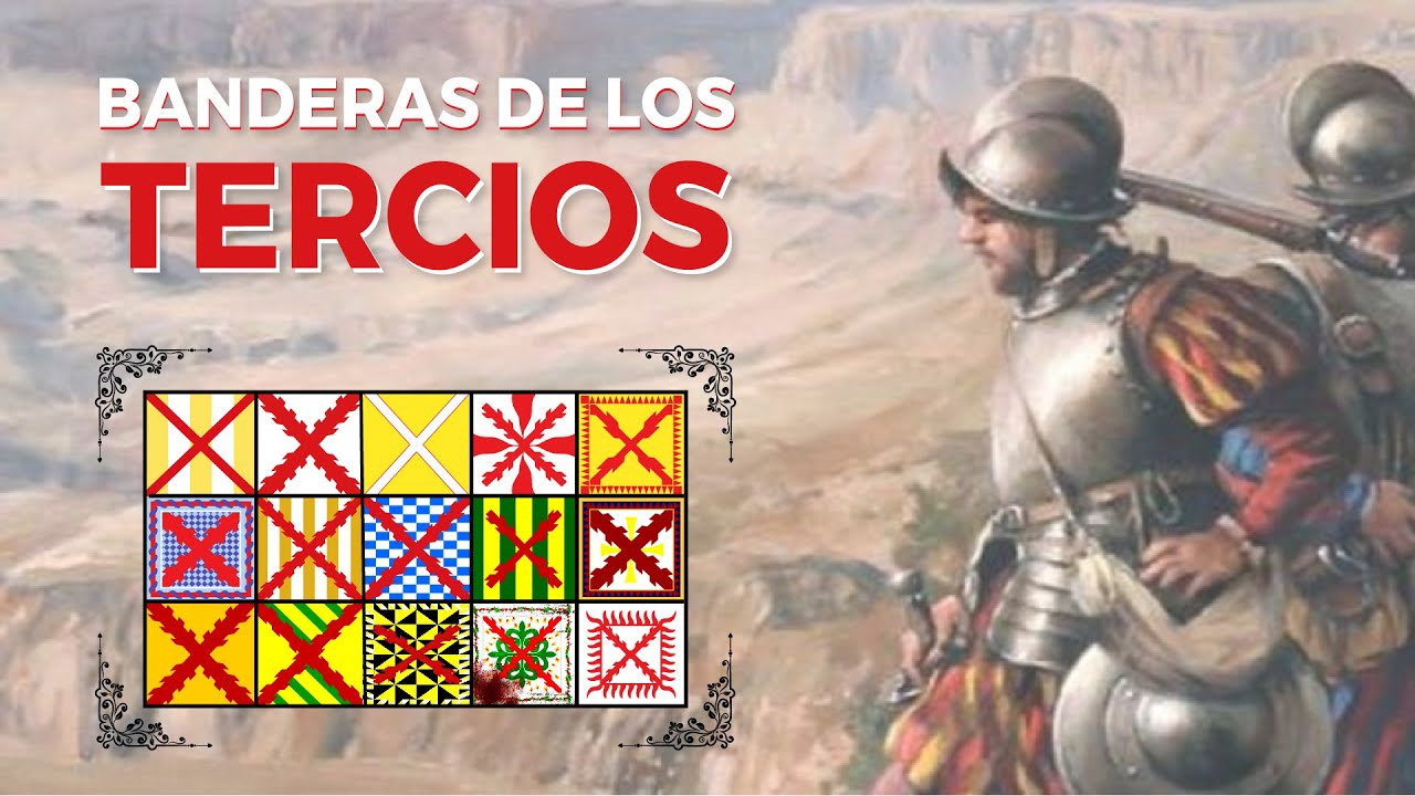 Principales banderas de los Tercios