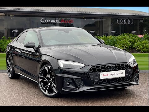 Approved Used Audi A5 Coupe Black Edition 35 TDI- Crewe Audi